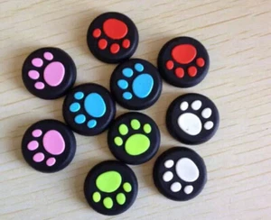 10 empuñaduras de pulgar cubierta patas de gato para Play Station PS5 PS4 PS3 Xbox Grip Stick - Imagen 1 de 7