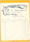 Moulins (03) Tissus Broderies Dentelles Lingerie / Mode "J. Sauvageot" 1910
