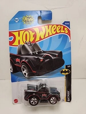 Hot Wheels Classic TV Series Tooned Batmobile (Multi Colors) - Image 1 of 4