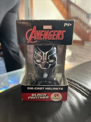 Casco Die Cast Marvel Avengers: Black Panther (Exclusivo de Walgreens) Mini - ¡NUEVO! Foto 1 de 3