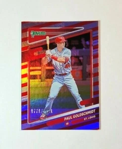 Paul Goldschmidt 2021 Panini Donruss Red Stripe Holo /2021 - Bild 1 von 2