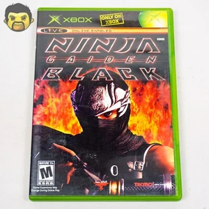 Ninja Gaiden Black Xbox CIB 2005 Microsoft Xbox Original Game Complete + Manual - Picture 1 of 12