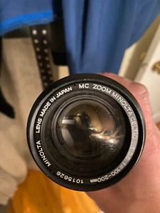 Minolta Celtic MC Zoom 100 - 200mm 1:5.6 Lens 35 mm Camera Lens Japan - Picture 1 of 1