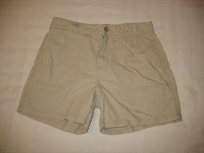 Pantalones Cortos de Senderismo Eddie Bauer Talla 8 Beige Elastizados Ligeros Foto 1 de 4