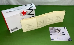 Jo Malone Cologne Samples 4pc. Assorted Lot Carded 0.05 fl oz / 1.5 ml - Picture 1 of 2