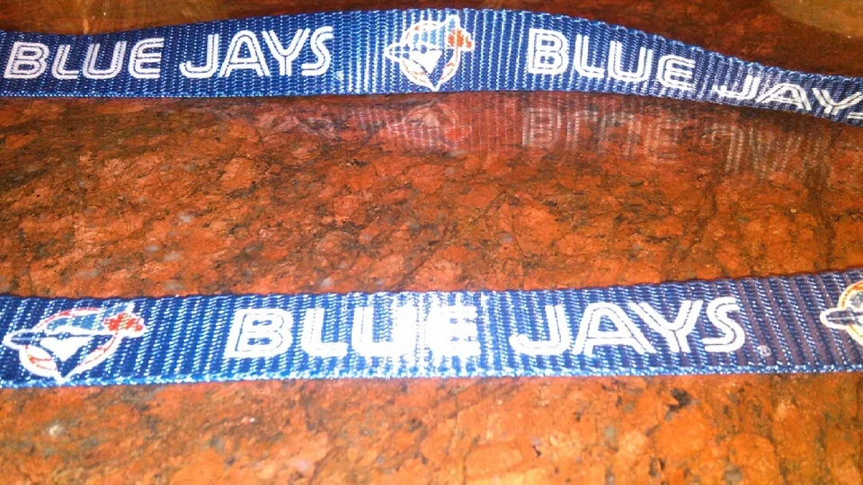 TORONTO BLUE JAYS, COLLAR DE PERRO, PRODUCTO MLB CON LICENCIA, HECHO EN EE. UU., vintage, oop Foto 1 de 1