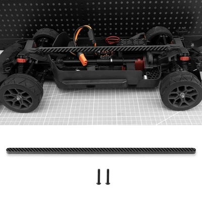 Carbon Center Chassis Brace Center Brace Bar  For 1/8 Arrma Vendetta 3s RC Parts - Image 1 of 4