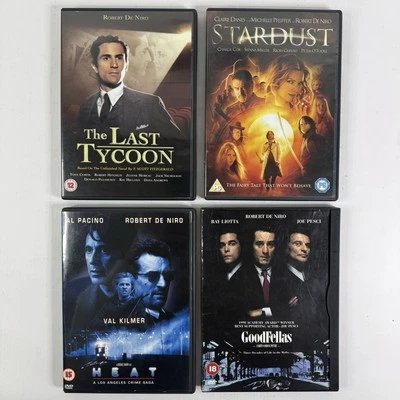 Robert De Niro The Last Tycoon Heat Goodfellas Stardust DVD 4 Disc UK Bundle - Image 1 of 4