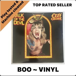 Ozzy Osbourne - Talk Of The Devil Vinyl Album, Gatefold  (JETDP 401) VG+ / VG+ - Imagen 1 de 8