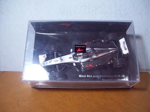 1/43 MINICHAMPS WEST EDITION McLAREN MERCEDES MP4/16 2001 DAVID COULTHARD - Picture 1 of 5