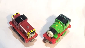 Thomas & Friends Take N Play Along Train metallo pressofuso 2002 Percy & Salty  - Foto 1 di 11