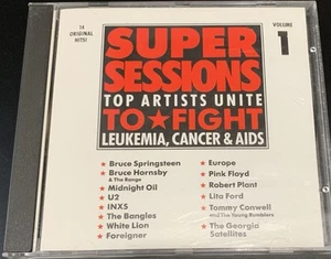 Super Sessions CD Top Artists Unite To Fight Leukemia Cancer & AIDS Springsteen - Picture 1 of 3