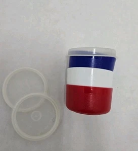 Tupperware Ciotole Smidget in Miniatura Rosso Bianco Blu Ciotole - Foto 1 di 3