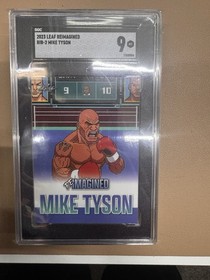 2023 Leaf Reimagined Mike Tyson Sp SGC 9 Punchout NES
