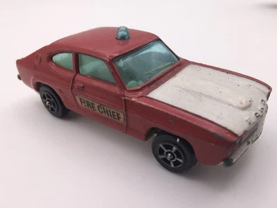 Carro Ford Capri Fire Chief Corgi- Juniors Whizzwheels 1972 - Imagem 1 de 4