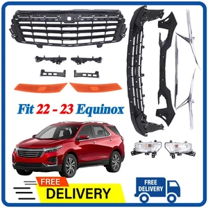Fit 2022-2023 Chevy Equinox Front Bumper Assembly Easy Installation - Picture 1 of 24