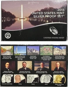 2013-S U.S. Mint Proof Set - 14 Coins - OGP & COA - Picture 1 of 7