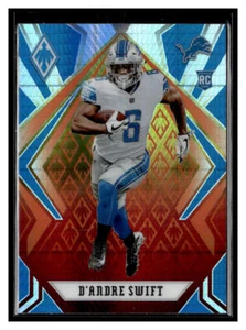 2020 Panini Phoenix #109 D'Andre Swift Fire Burst RC Lions Bears - Picture 1 of 2