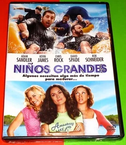 NIÑOS GRANDES / GROWN UPS (Dvd R2) English Italiano Catalan Español - Precintada - Imagen 1 de 3