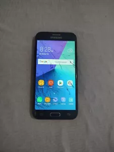 Samsung Galaxy J3 - 16 GB - Silver (AT&T) CRACKED GLASS - PLEASE READ - Picture 1 of 8