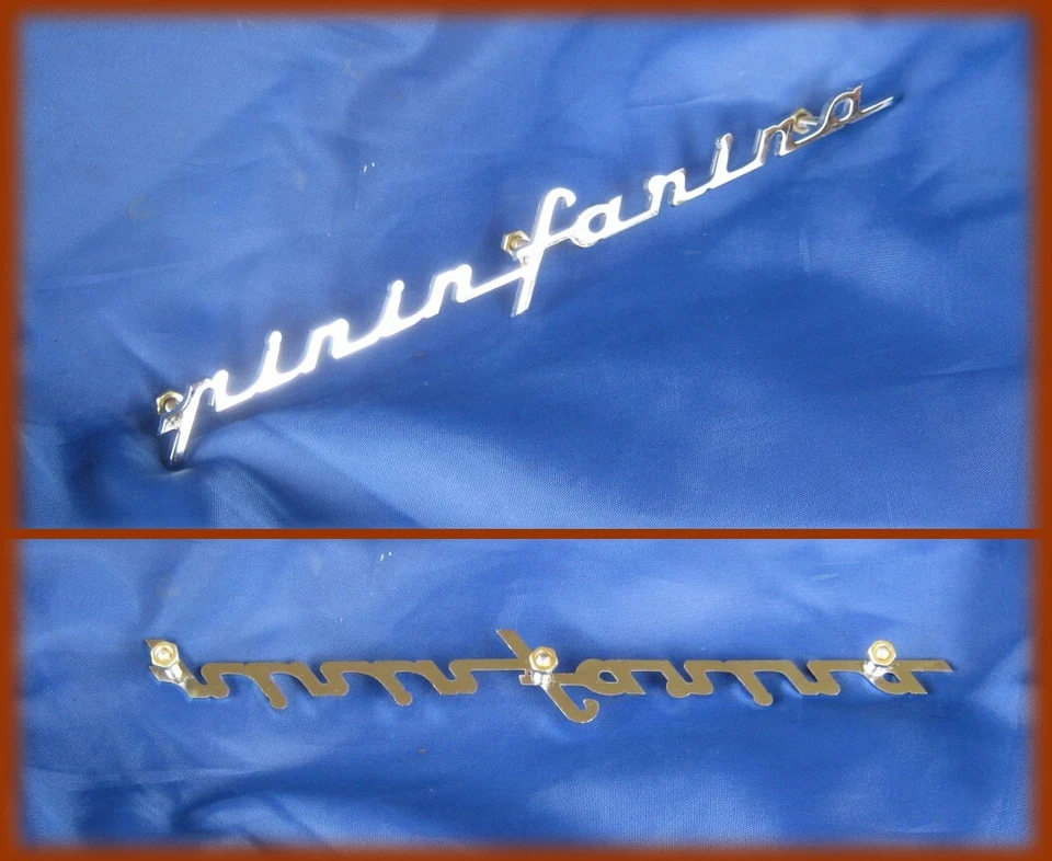 LANCIA FLAMINIA / FERRARI - 1 Logo Badge Emblem PININFARINA 170 mm. - Bild 1 von 1