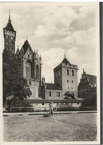 Postal Marienburg Marienkirche con Madonna aprox. 1930 (708-AK138) - Imagen 1 de 2