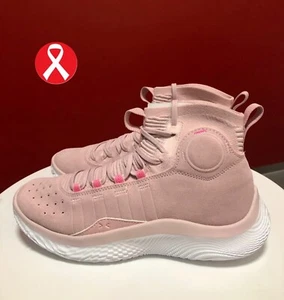 Size 8.5 - Under Armour Curry 4 FloTro Retro Pink 2022 - Picture 1 of 18