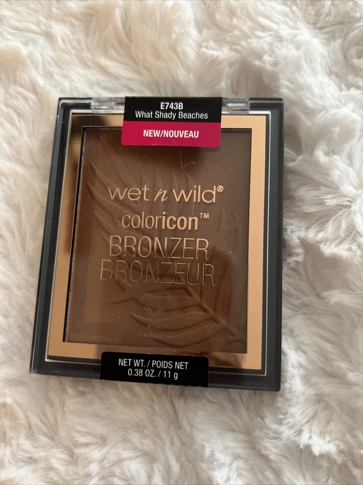 Wet N Wild Color Icon Bronzer What Shady Beaches 743b 0.38 Oz X2
