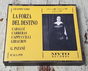 NM Verdi: La Forza del Destino (1998) Myto - 3 MCD 984.192 CD Italy 1978 Milano - Imagen 1 de 4
