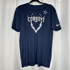 Men’s NIKE NFL Dallas Cowboys Shirt Navy Dri Fit Size Small NWOT