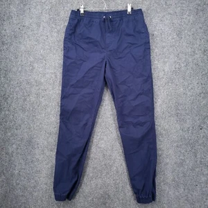 Polo Ralph Lauren Jogger Pants Boys XL Blue Tapered Elastic Waist Drawstring - Picture 1 of 11