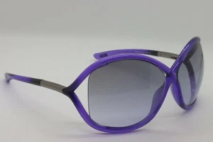 NEU TOM FORD TF 9 78Z WHITNEY LILA GUNMET GRADIENT AUTHENTISCHE SONNENBRILLE 64-14 - Bild 1 von 4