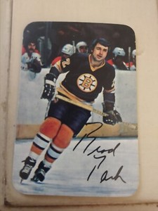 Brad Park Boston Bruins 1977-78 Topps Glossy Inserts (Rounded Corners) #13 HOFer