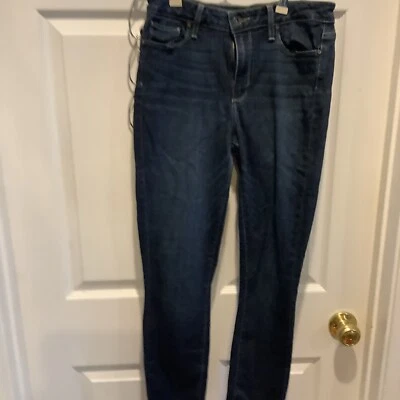 Paige Womens jeans Hoxton Ankle size 28 Medium Wash Denim Skinny Mid Rise - Image 1 of 4
