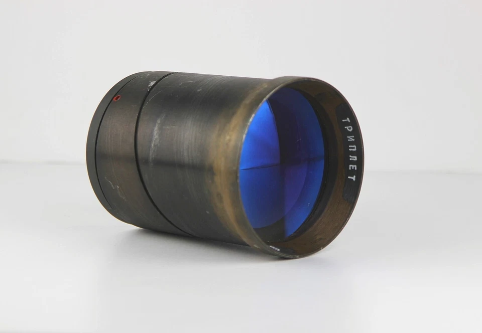 Soviet Projection Lens TRIPLET (3,65/365) LOMO lagre format Made in USSR - Image 1 of 4