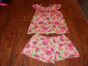 Tommy Bahama girls shorts & shirt size L large 10 - 12 outfit set - Picture 1 of 6