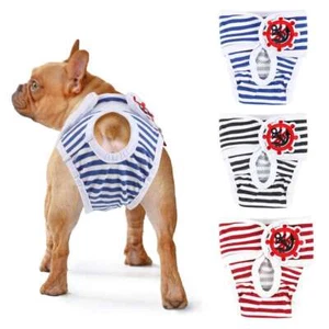 Pet Dog Female Puppy Diaper Pants Nappy Physiological Sanitary Panties Underwear - Picture 1 of 15