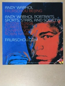 2008 Andy Warhol Portraits Exhibition Faurschou Beijing vintage print Ad - Picture 1 of 1