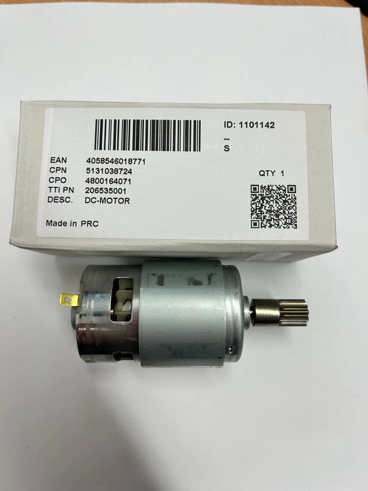 NEW 5131038724 RYOBI R18CSP REPLACEMENT MOTOR ASSEMBLY