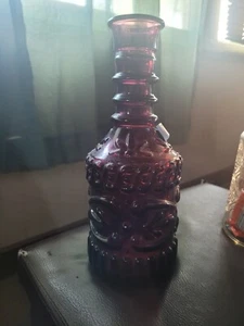 Vintage Jim Bean Dekanter Lila - Bild 1 von 5