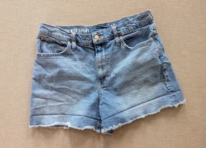 j. Crew Damen Shorts High-Rise Jort Gr. 30 Cut Off Denim - Bild 1 von 3