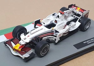 Altaya 1/43 Scale 91024N - F1 Red Bull RB4 2008 #30 David Coulthard - White - Picture 1 of 5