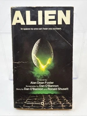 Alien by Alan Dean Foster (1979) Warner Books 1st Print Paperback - Image 1 of 4