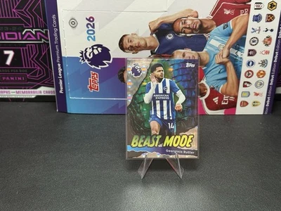2025/26 Topps Premier League - Beast Mode Georginio Rutter - Image 1 of 2