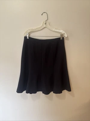 Falda lápiz negra White House Black Market talla 6 forrada con cremallera lateral Foto 1 de 4