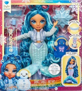 Rainbow High Winter Wonderland SKYLER BRADSHAW Fashion Doll w/ Accessories - Picture 1 of 6