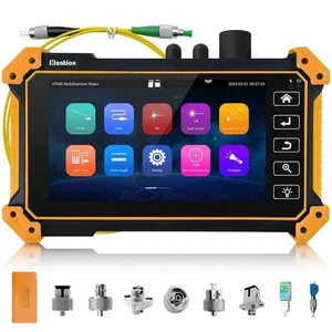 Henkion OTDR Fasertester 1310/1550nm 26/24dB OPM VFL Kabel Kartenset - Neu im Karton - Bild 1 von 8