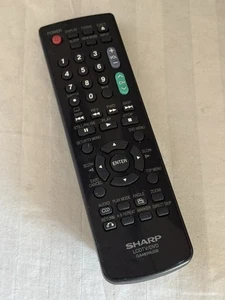 GENUINE SHARP GA480WJSB LCD TV/DVD COMBO REMOTE - LC-19AD22 LC-26DV24 LC-32DV28U - Picture 1 of 1