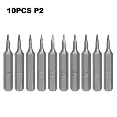 Magnetic Hex Shank Screwdriver Bits Set of 10 Pieces for Assembly Tasks - Image 1 of 4