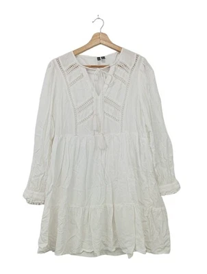 VERO MODA Vestido Hippie Mujeres Vestido Talla EU 36 blanco look casual - Imagen 1 de 4